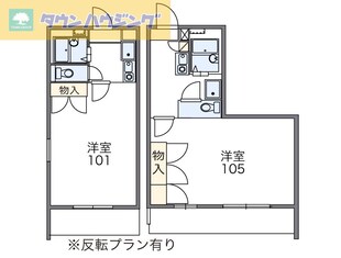 レオパレスＧＲＡＣＥIIIの物件間取画像